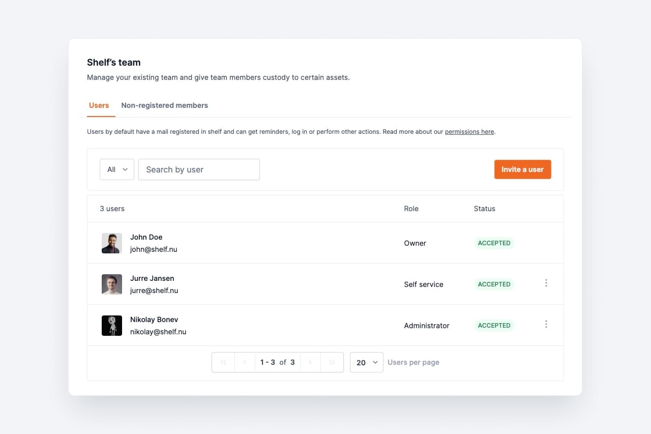 Improved team management